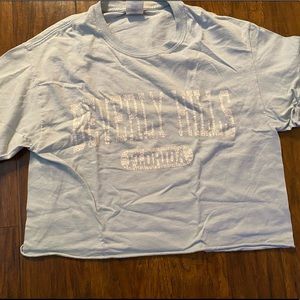cropped tee